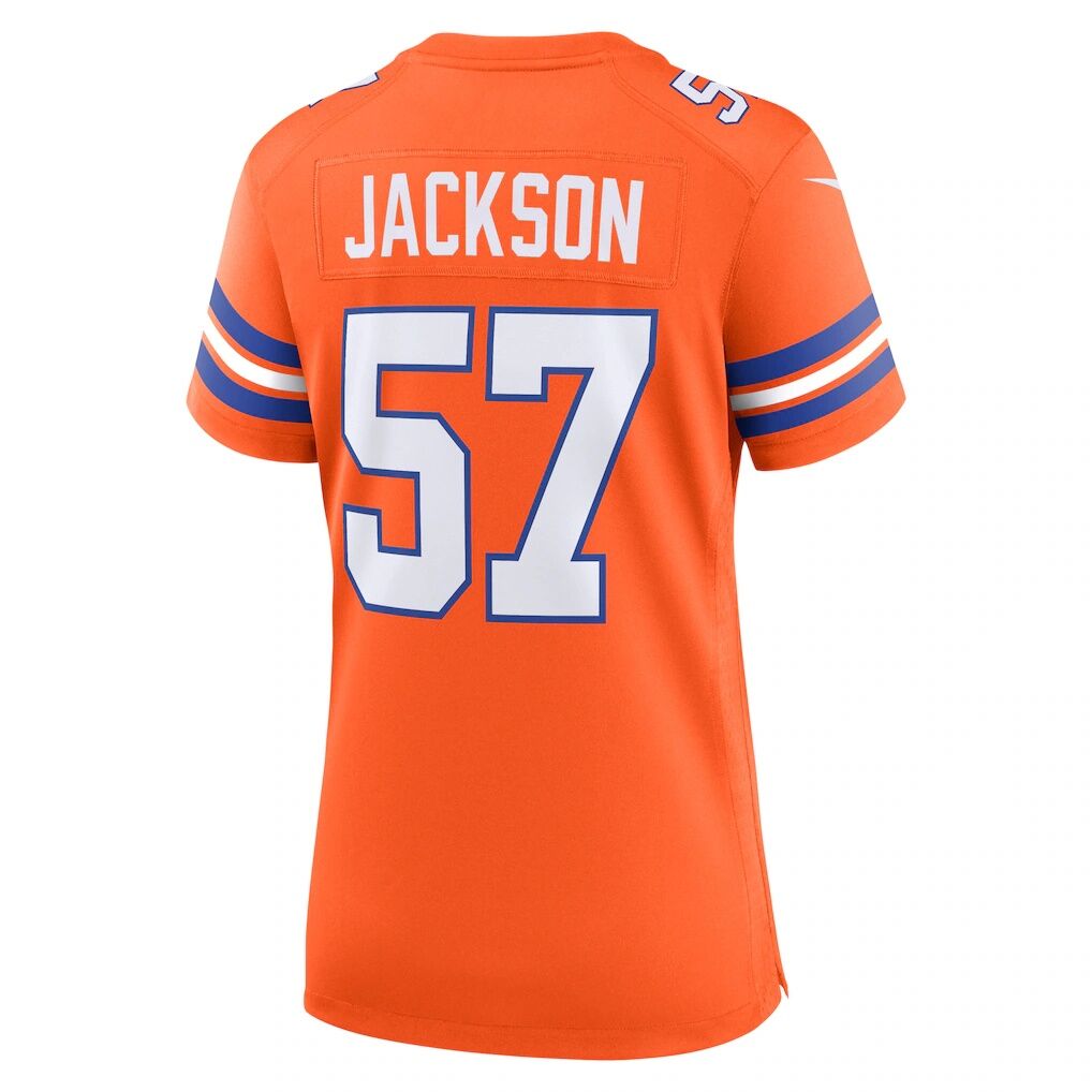 Tom Jackson Denver Broncos Nike Women's Mile High Collection 1977 Throwback Retired Player Game Jersey
