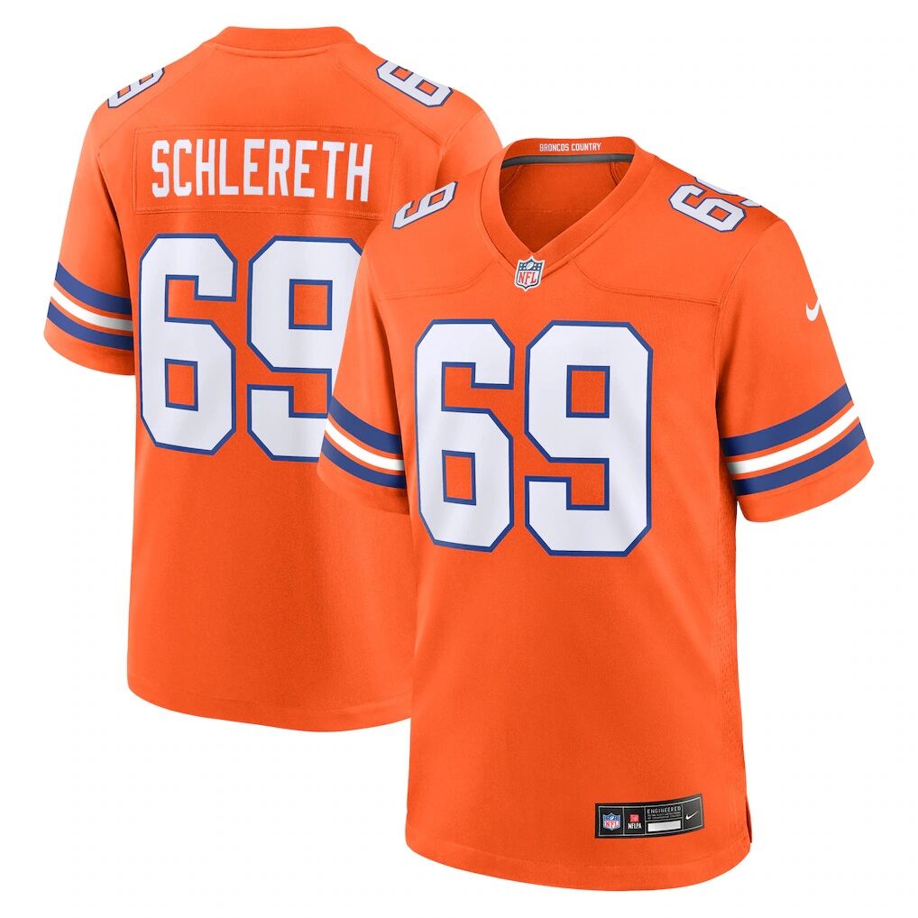 Mark Schlereth Denver Broncos Nike Retired Player Alternate Game Jersey