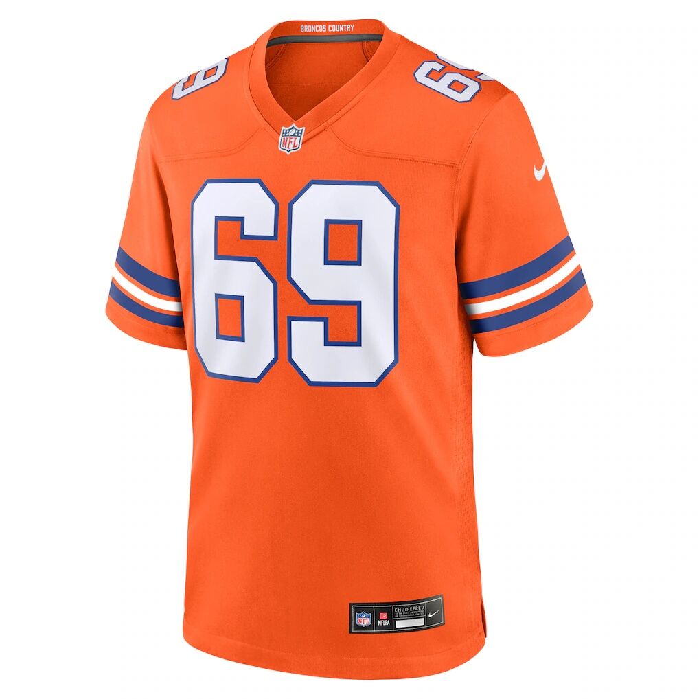 Mark Schlereth Denver Broncos Nike Retired Player Alternate Game Jersey