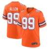 Zach Allen Denver Broncos Nike Alternate Game Jersey - Orange - Front View