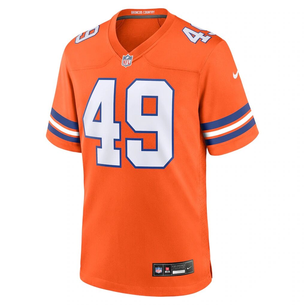 Dennis Smith Denver Broncos Nike Retired Player Alternate Game Jersey