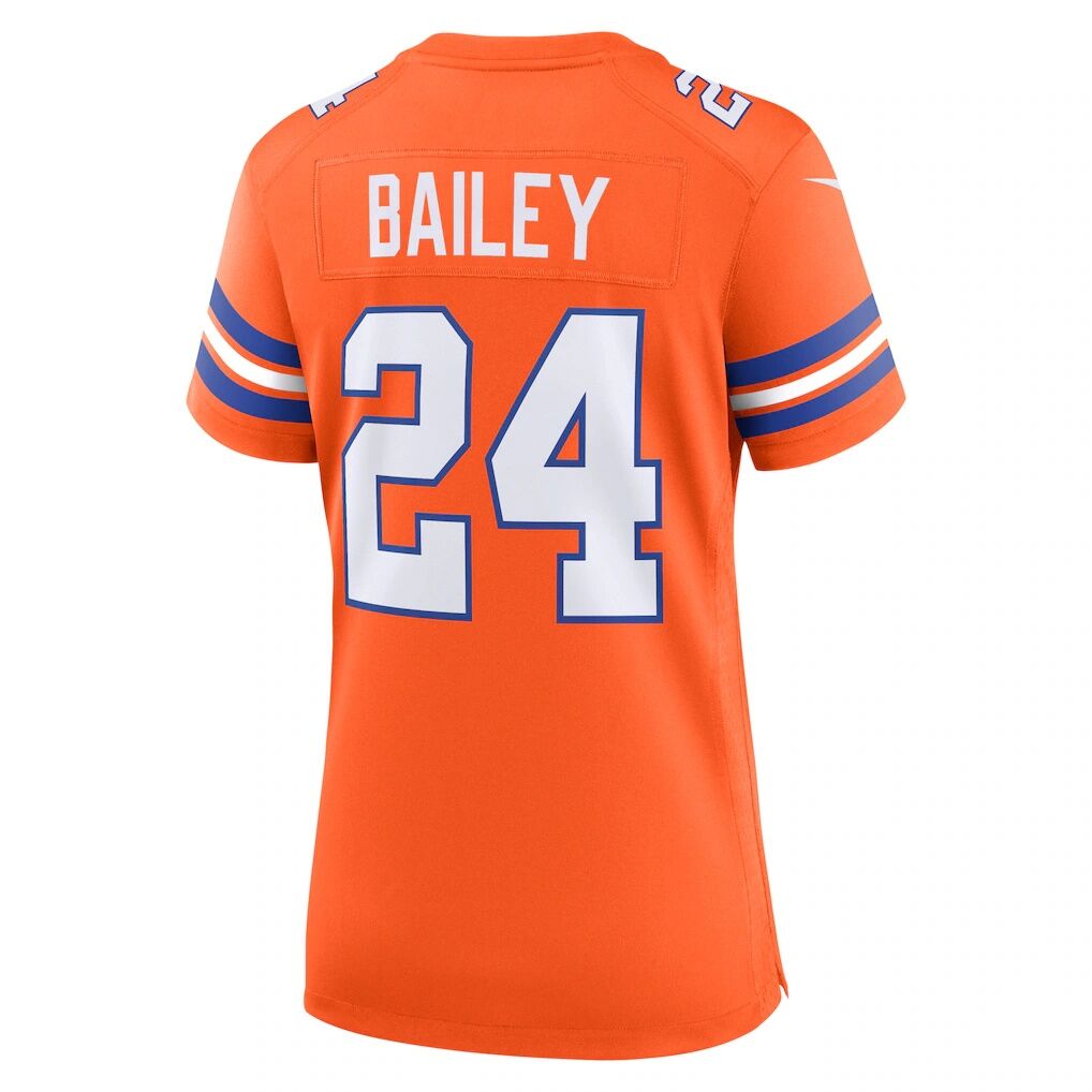 Champ Bailey Denver Broncos Nike Women's Mile High Collection 1977 Throwback Retired Player Game Jersey