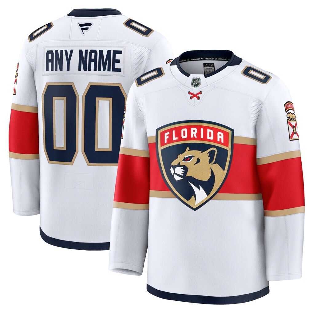 Florida Panthers Fashion7 Away Premium Custom Jersey
