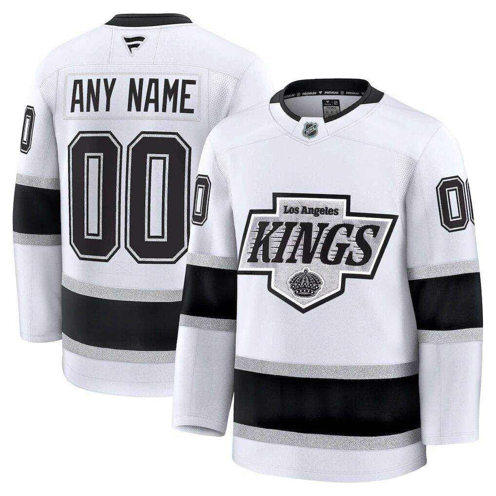 Los Angeles Kings Fashion7 Home Premium Custom Jersey