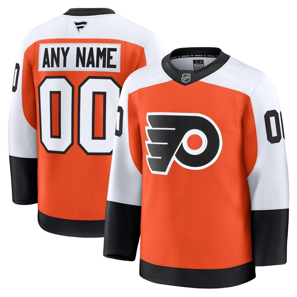 Philadelphia Flyers Fashion7 Home Premium Custom Jersey