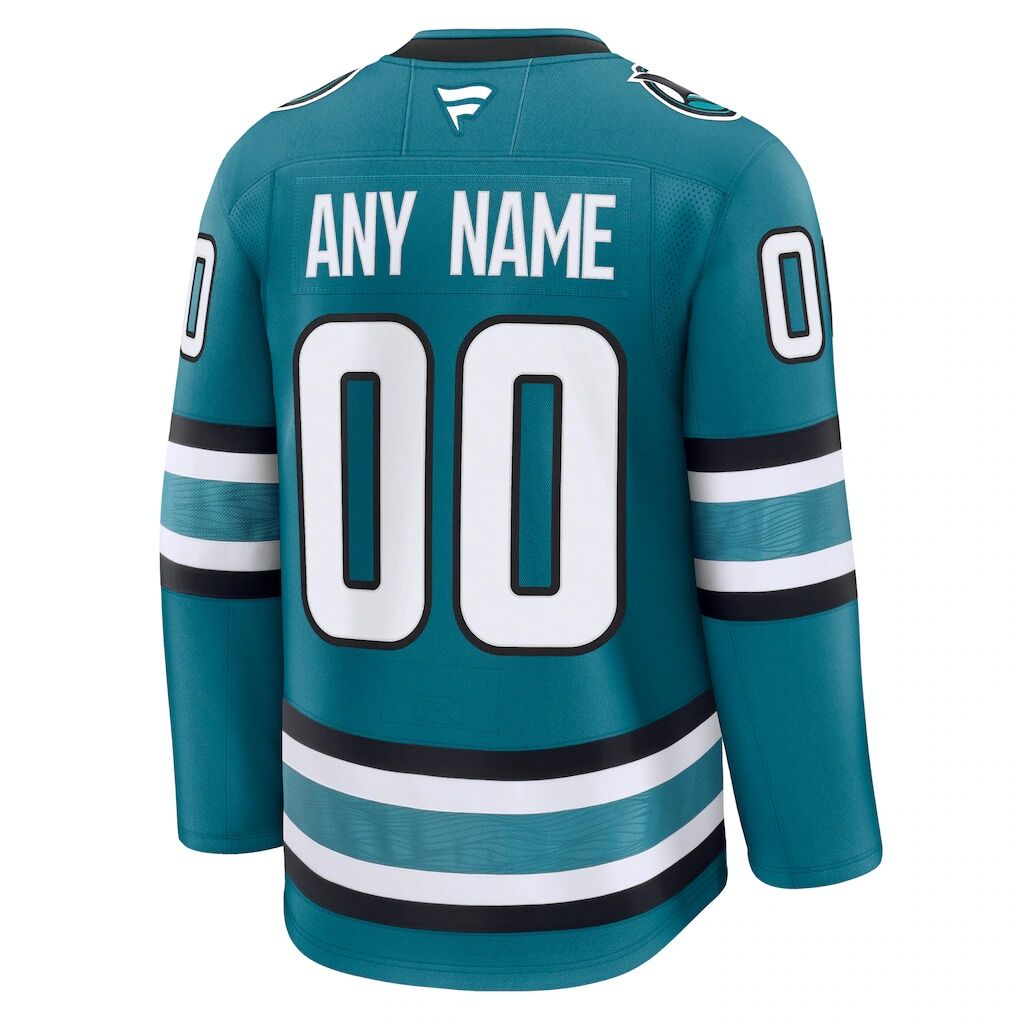 San Jose Sharks Fashion7 Home Premium Custom Jersey