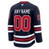 Winnipeg Jets Fashion7 Alternate Premium Custom Jersey - Navy - Detail View