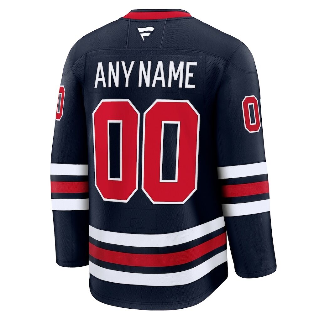 Winnipeg Jets Fashion7 Alternate Premium Custom Jersey