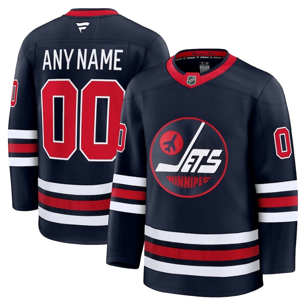 Winnipeg Jets Fashion7 Alternate Premium Custom Jersey