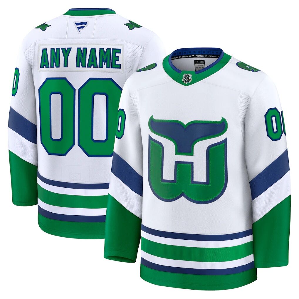 Carolina Hurricanes Fashion7 Throwback Premium Custom Jersey