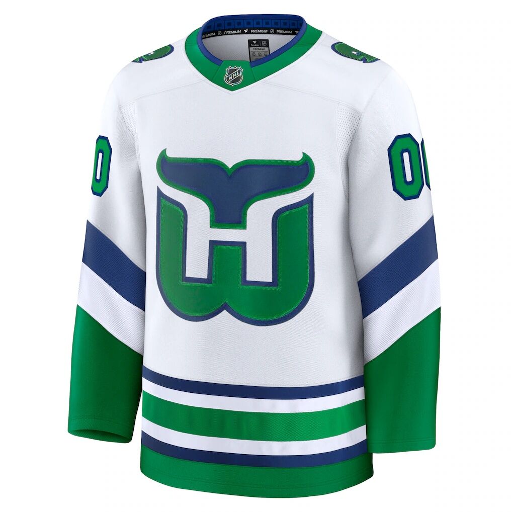Carolina Hurricanes Fashion7 Throwback Premium Custom Jersey