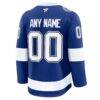 Tampa Bay Lightning Fashion7 Home Premium Custom Jersey - Blue - Detail View