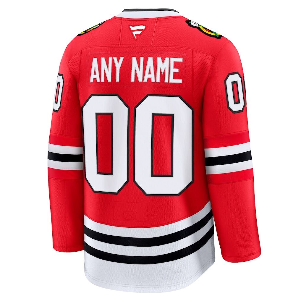 Chicago Blackhawks Fashion7 Home Premium Custom Jersey