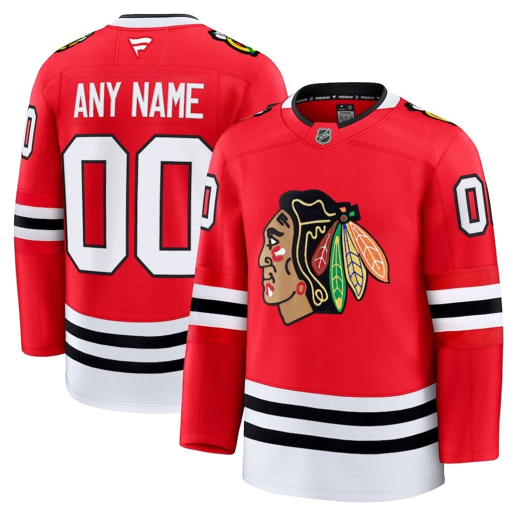 Chicago Blackhawks Fashion7 Home Premium Custom Jersey