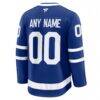 Toronto Maple Leafs Fashion7 Home Premium Custom Jersey - Blue - Detail View
