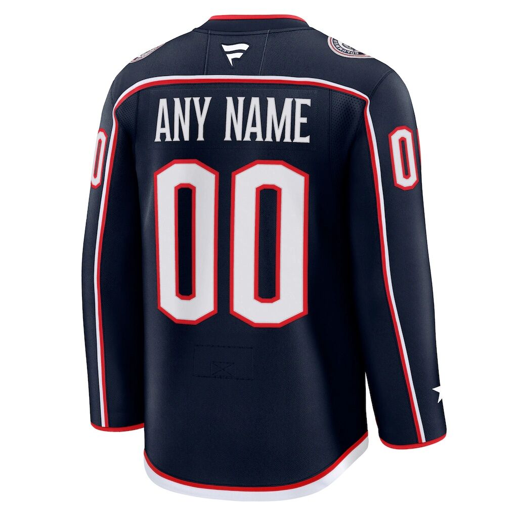 Columbus Blue Jackets Fashion7 Home Premium Custom Jersey