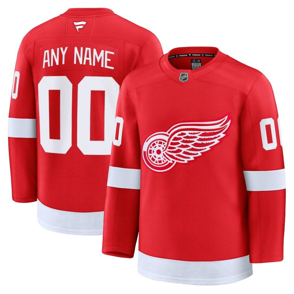 Detroit Red Wings Fashion7 Home Premium Custom Jersey