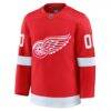 Detroit Red Wings Fashion7 Home Premium Custom Jersey - Red - Side View