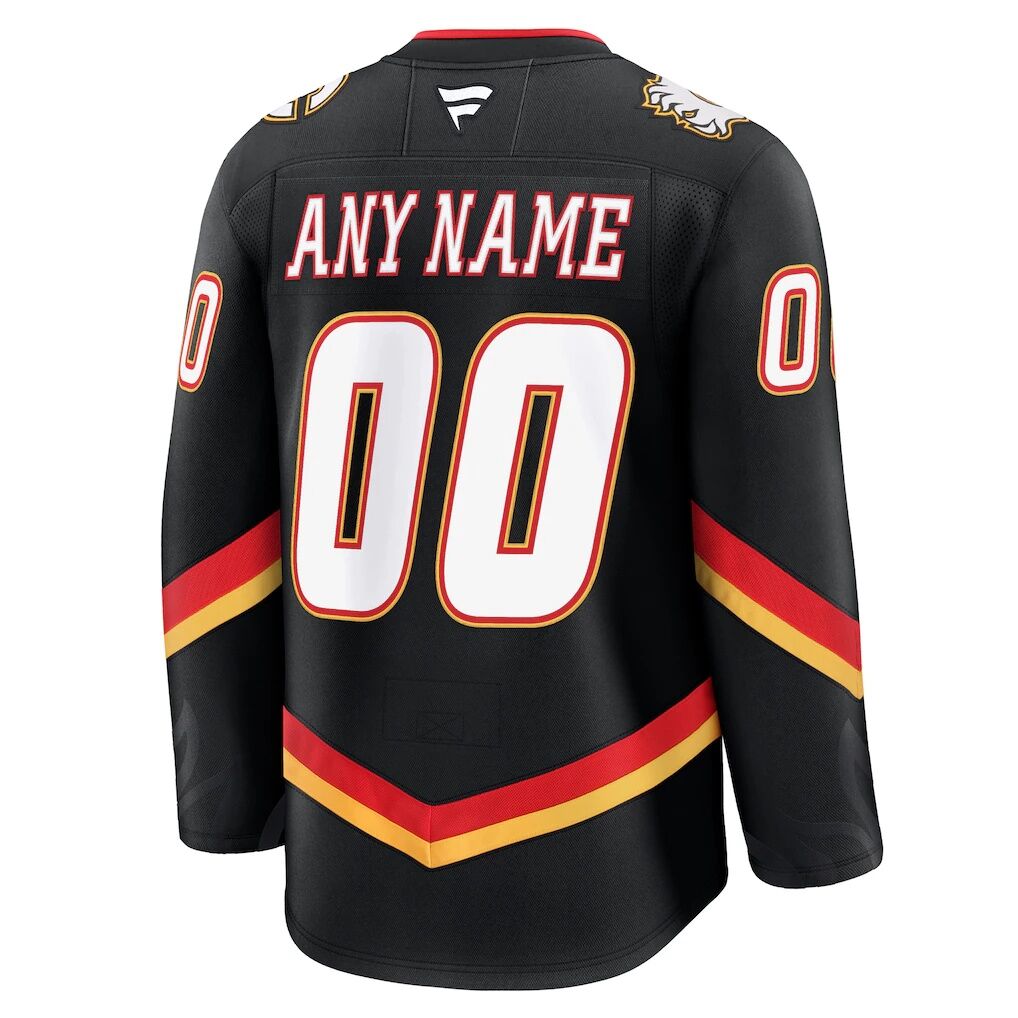 Calgary Flames Fashion7 Alternate Premium Custom Jersey