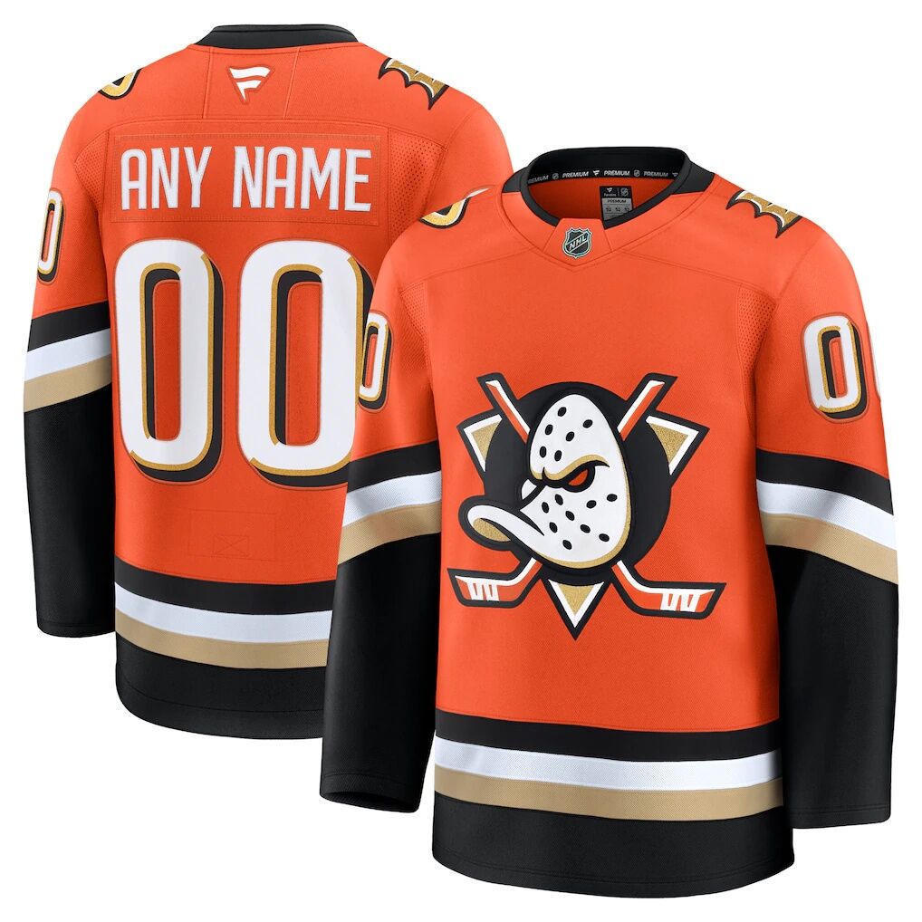 Anaheim Ducks Fashion7 Home Premium Custom Jersey