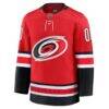 Carolina Hurricanes Fashion7 Alternate Premium Custom Jersey - Red - Side View