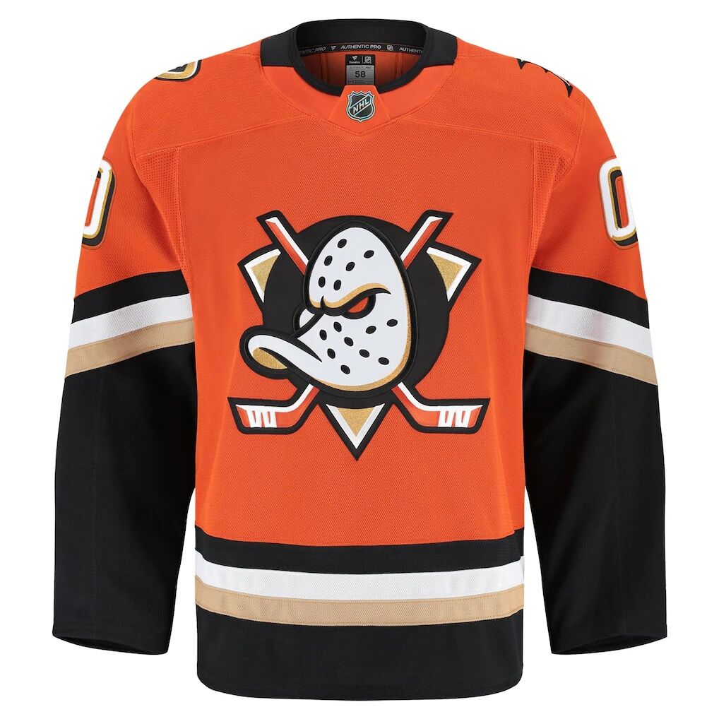 Anaheim Ducks Fashion7 Home Authentic Pro Custom Jersey