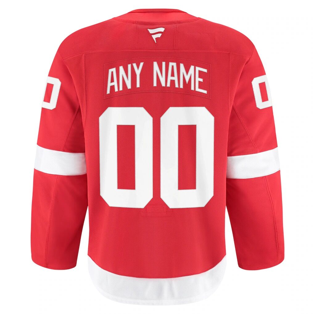 Detroit Red Wings Fashion7 Home Authentic Pro Custom Jersey