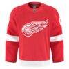 Detroit Red Wings Fashion7 Home Authentic Pro Custom Jersey - Red - Side View
