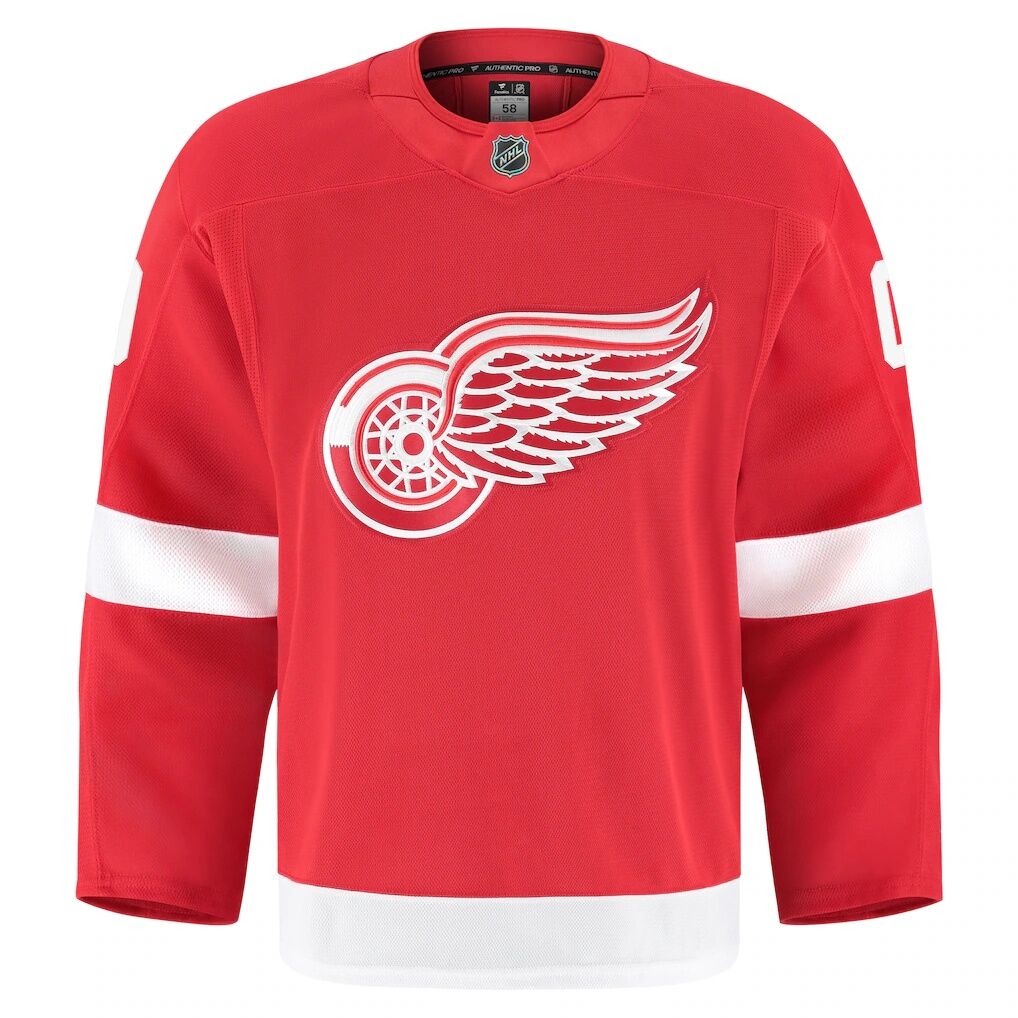 Detroit Red Wings Fashion7 Home Authentic Pro Custom Jersey