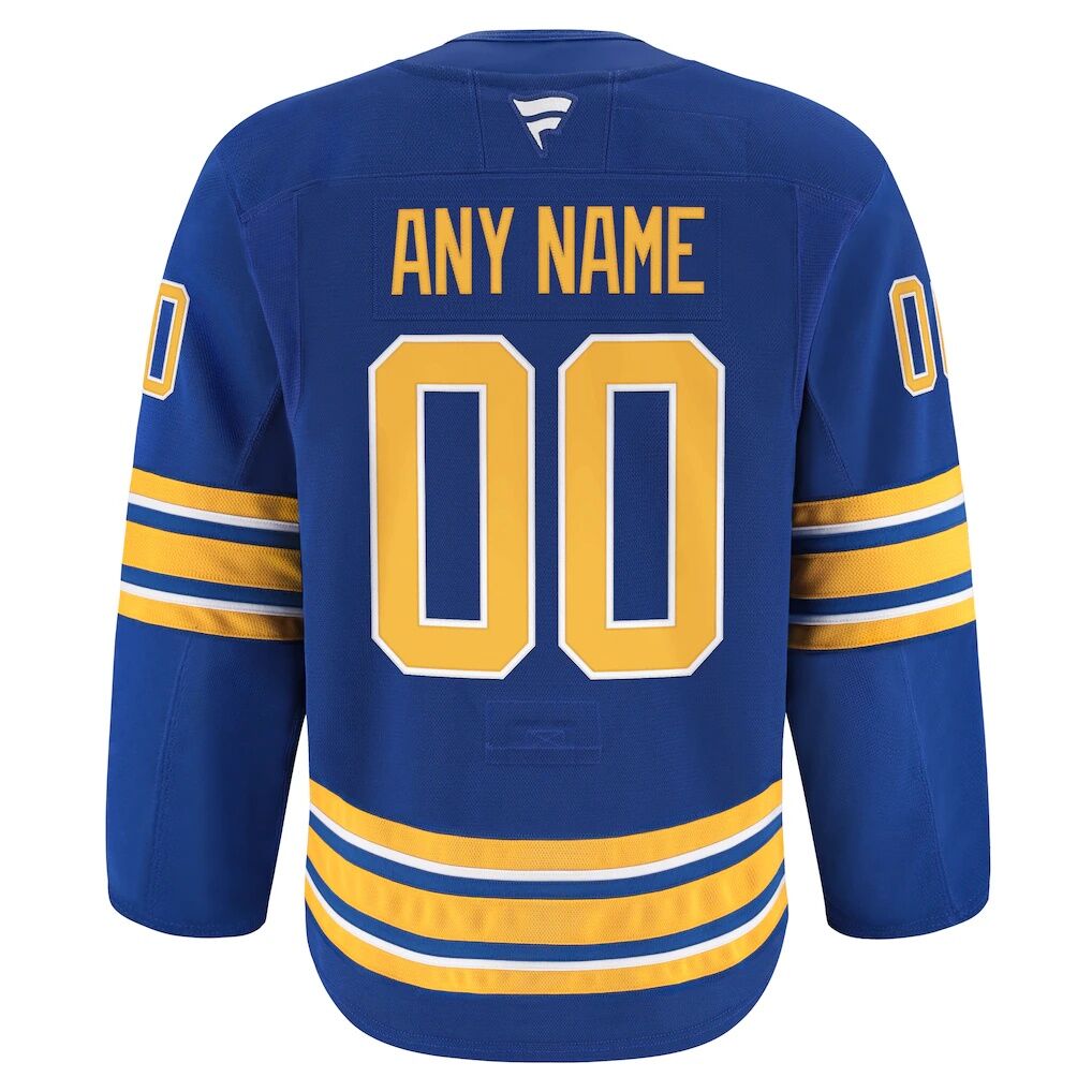 Buffalo Sabres Fashion7 Home Authentic Pro Custom Jersey - Royal
