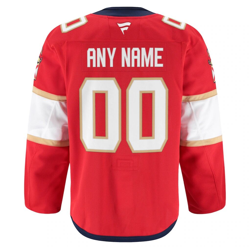Florida Panthers Fashion7 Home Authentic Pro Custom Jersey