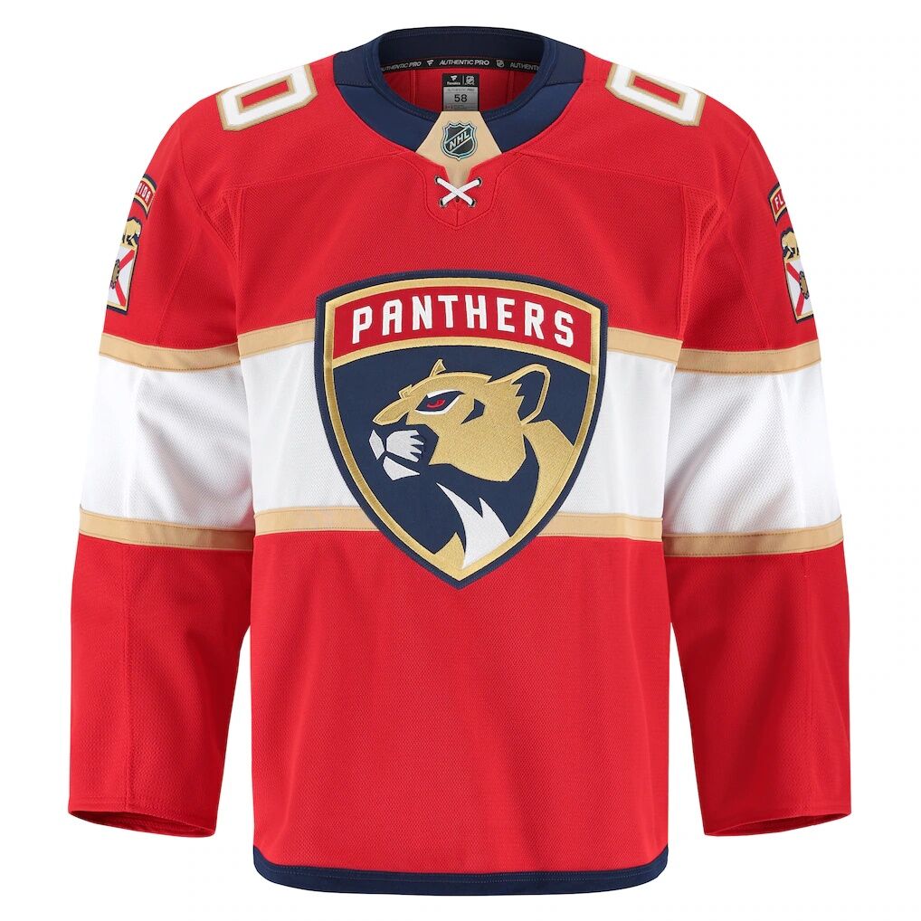 Florida Panthers Fashion7 Home Authentic Pro Custom Jersey