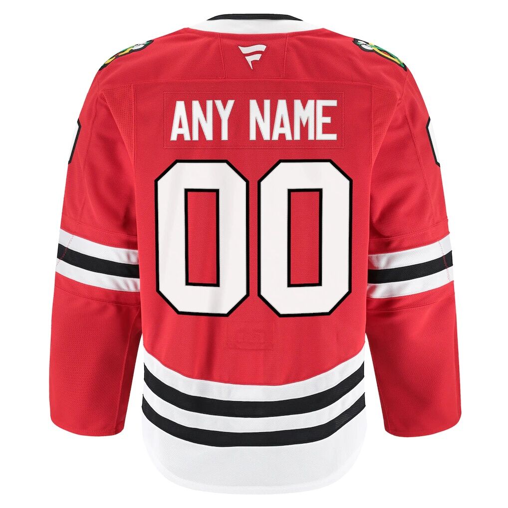 Chicago Blackhawks Fashion7 Home Authentic Pro Custom Jersey