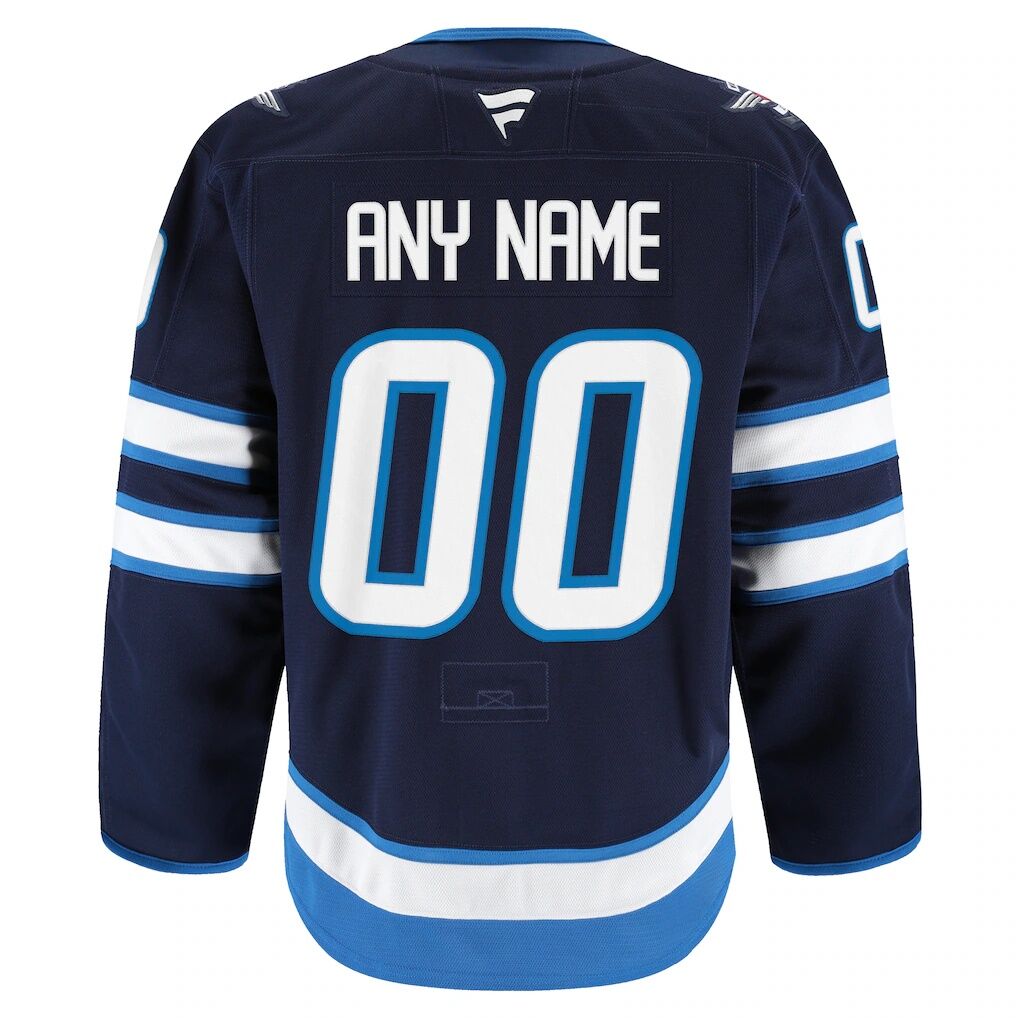Winnipeg Jets Fashion7 Home Authentic Pro Custom Jersey