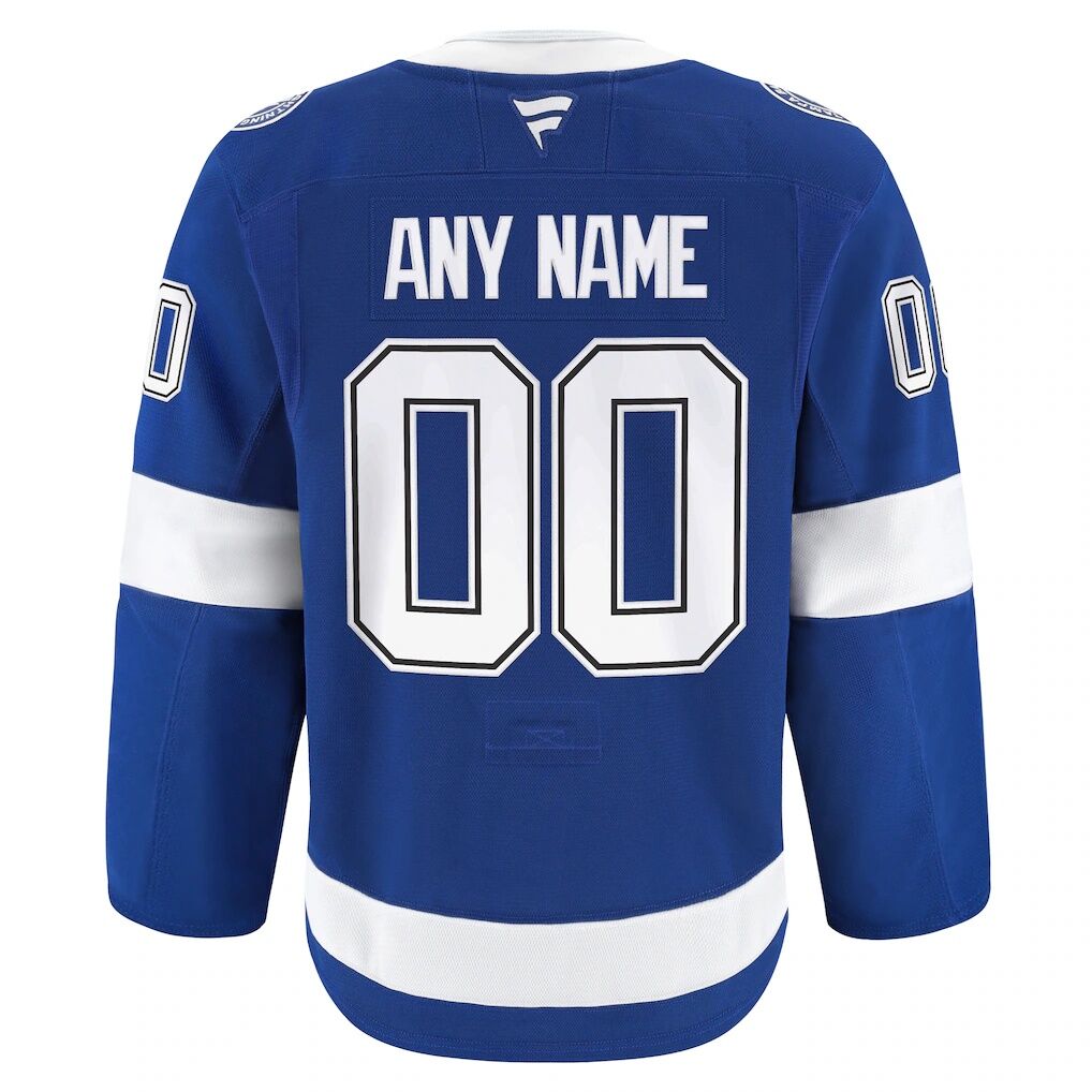 Tampa Bay Lightning Fashion7 Home Authentic Pro Custom Jersey