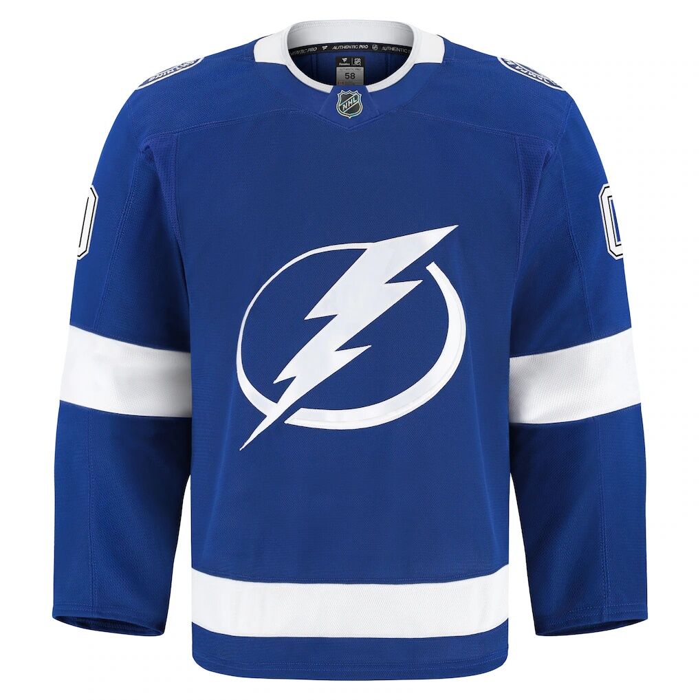 Tampa Bay Lightning Fashion7 Home Authentic Pro Custom Jersey