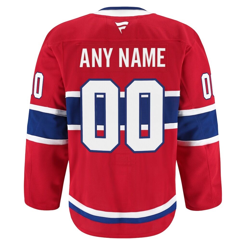 Montreal Canadiens Fashion7 Home Authentic Pro Custom Jersey