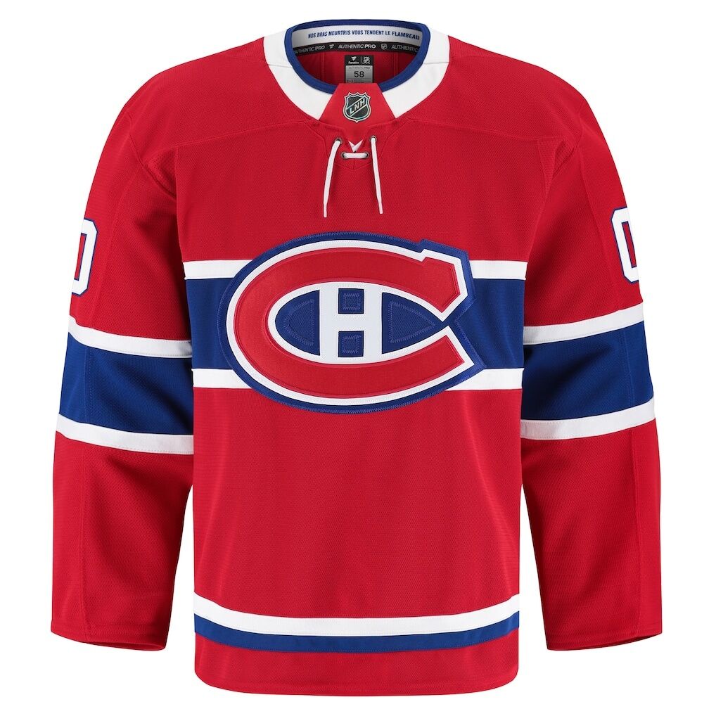 Montreal Canadiens Fashion7 Home Authentic Pro Custom Jersey
