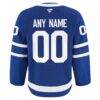Toronto Maple Leafs Fashion7 Home Authentic Pro Custom Jersey - Blue - Detail View