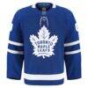 Toronto Maple Leafs Fashion7 Home Authentic Pro Custom Jersey - Blue - Side View
