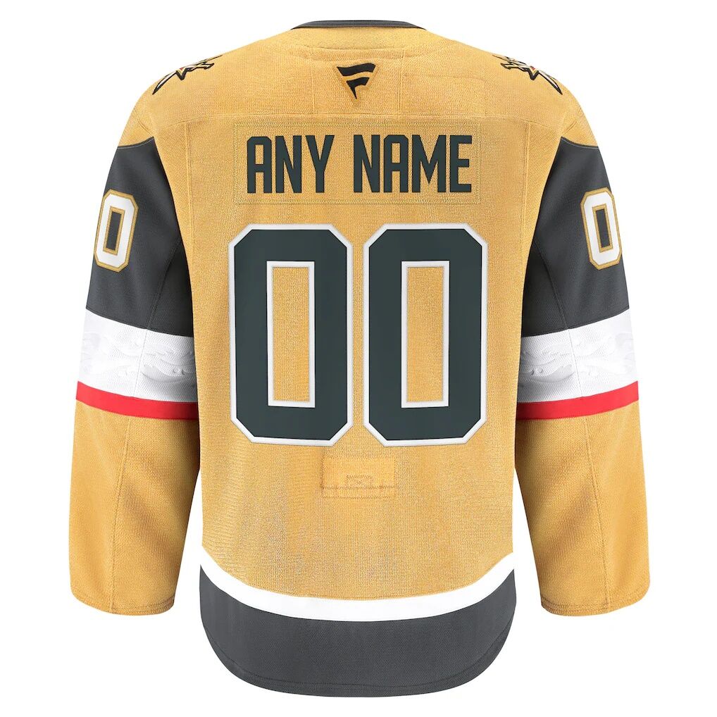 Vegas Golden Knights Fashion7 Home Authentic Pro Custom Jersey