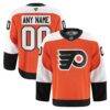 Philadelphia Flyers Fashion7 Home Authentic Pro Custom Jersey - Orange - Front View