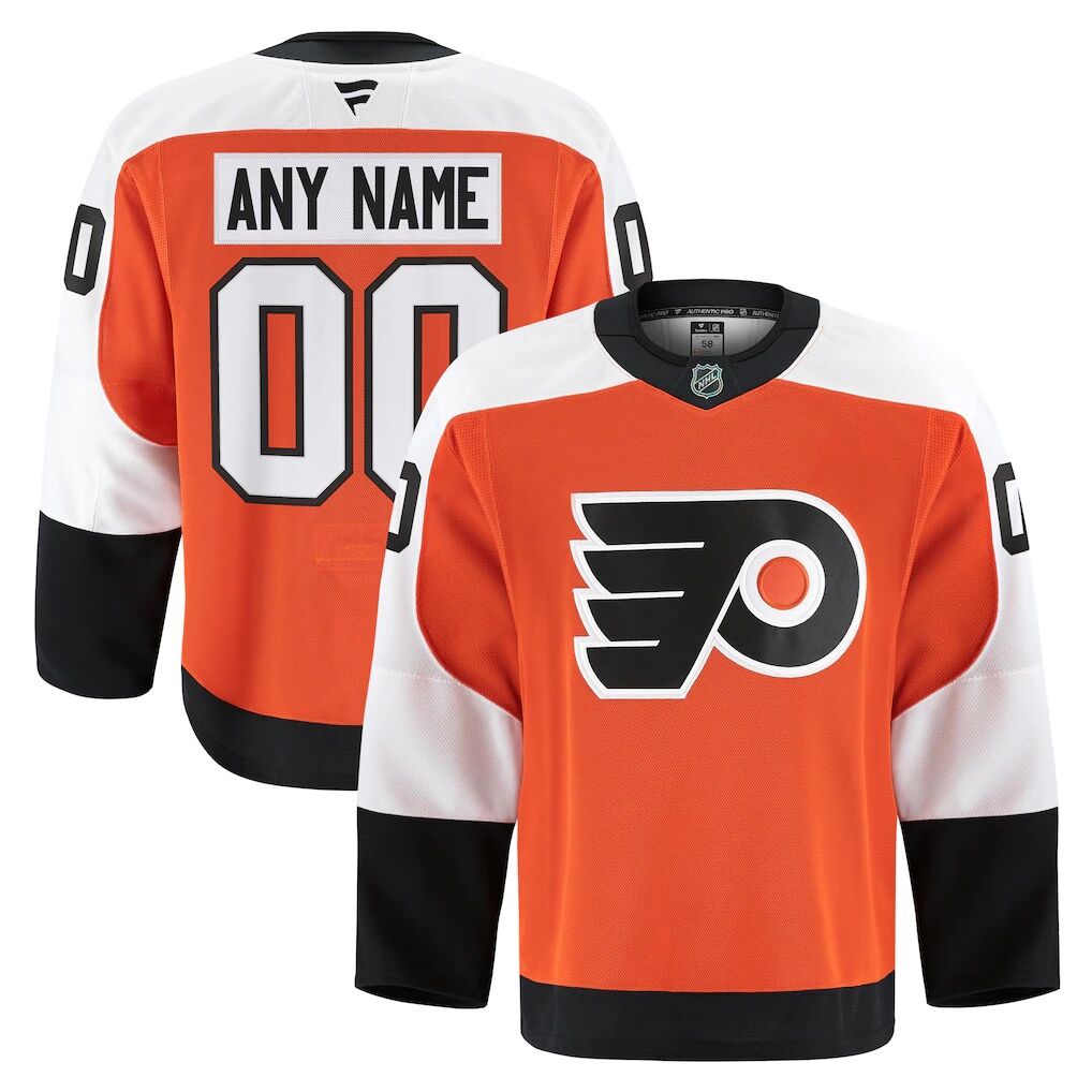 Philadelphia Flyers Fashion7 Home Authentic Pro Custom Jersey