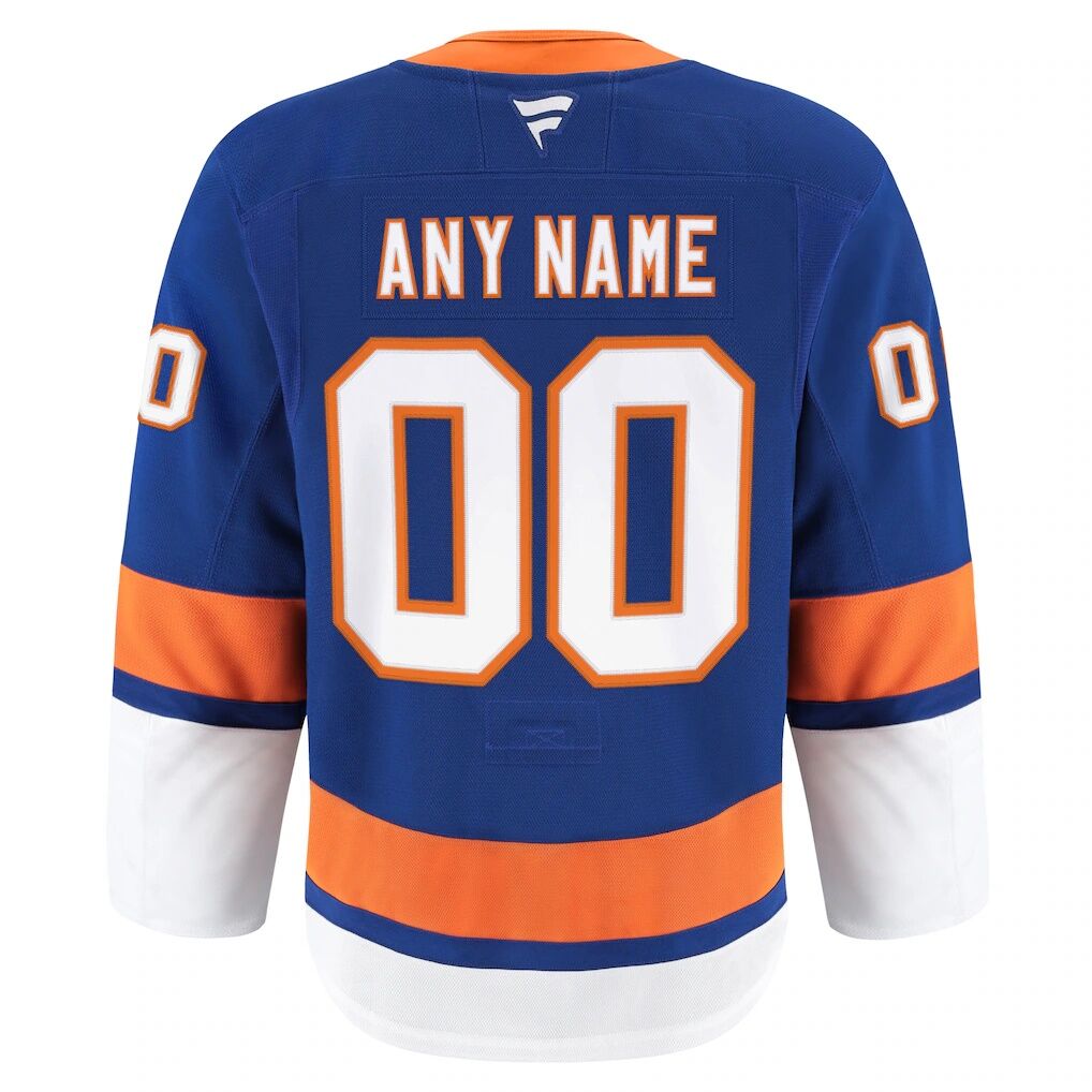 New York Islanders Fashion7 Home Authentic Pro Custom Jersey - Royal
