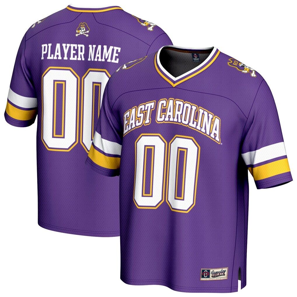ECU Pirates GameDay Greats Unisex NIL Pick-A-Player Football Fashion Jersey