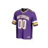 ECU Pirates GameDay Greats Unisex NIL Pick-A-Player Football Fashion Jersey - Purple - Side View