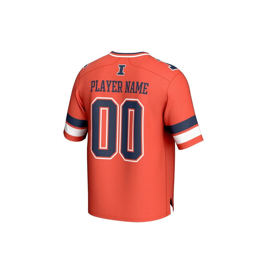 Illinois Fighting Illini GameDay Greats Unisex NIL Pick-A-Player Football Fashion Jersey