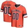 Illinois Fighting Illini GameDay Greats Unisex NIL Pick-A-Player Football Fashion Jersey - Orange - Front View