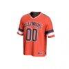 Illinois Fighting Illini GameDay Greats Unisex NIL Pick-A-Player Football Fashion Jersey - Orange - Side View