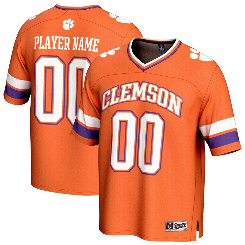 Clemson Tigers GameDay Greats Unisex NIL Pick-A-Player Football Fashion Jersey